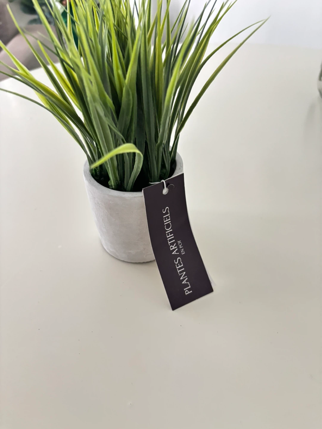 Artificial Grass Plant in Pot