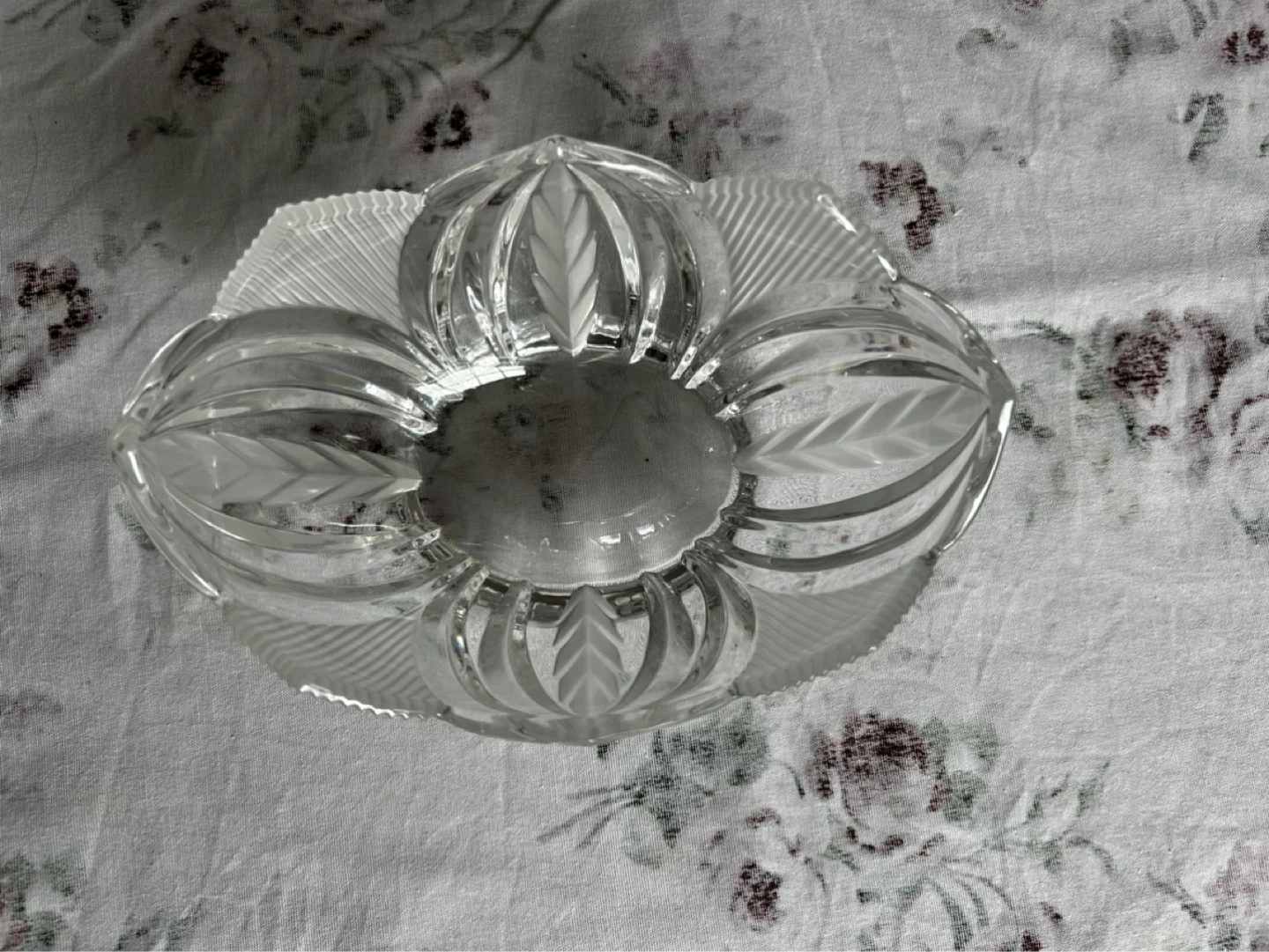 Crystal Glass Decorative Bowl