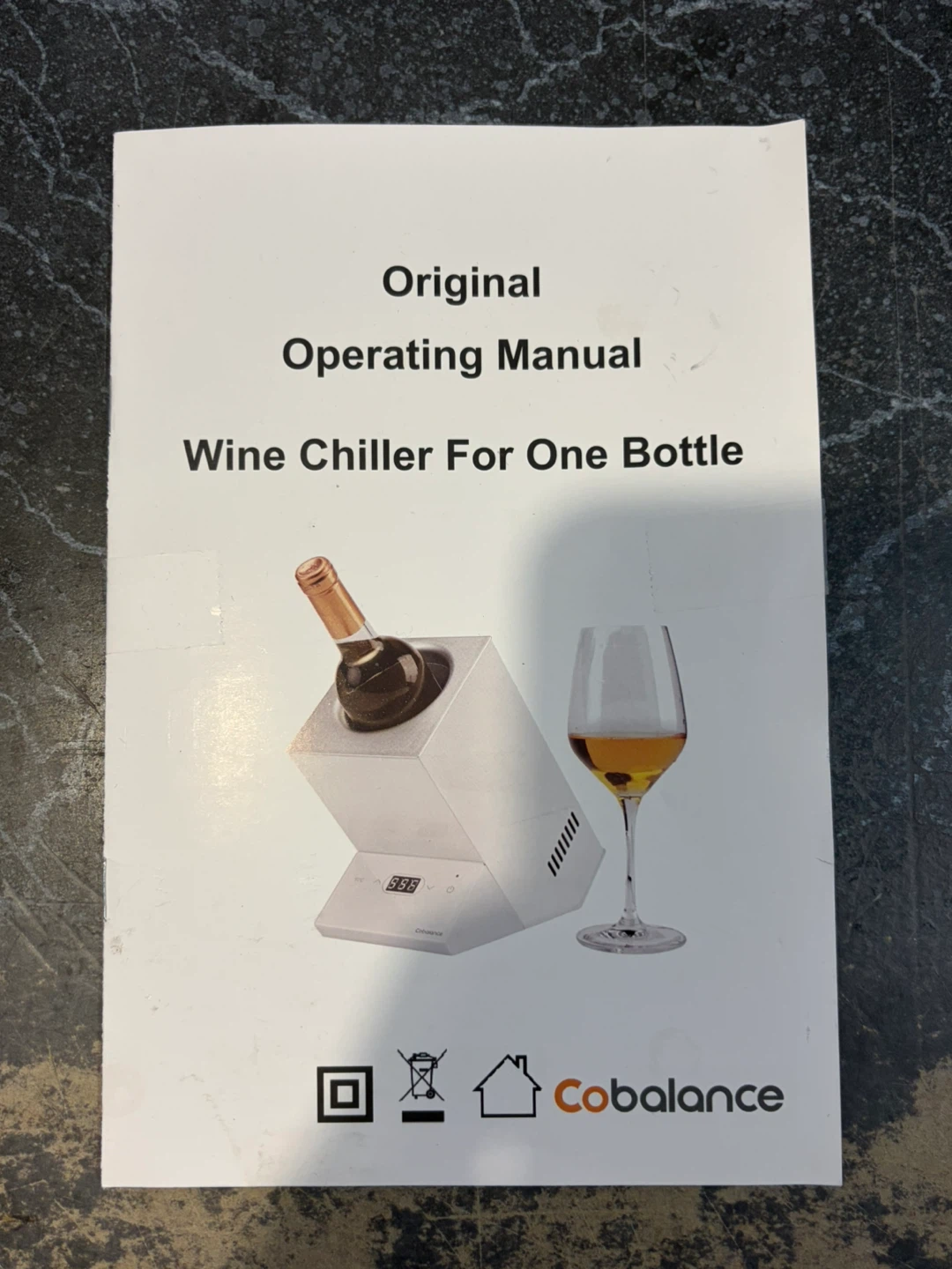 Cobalance Wine Chiller For One Bottle