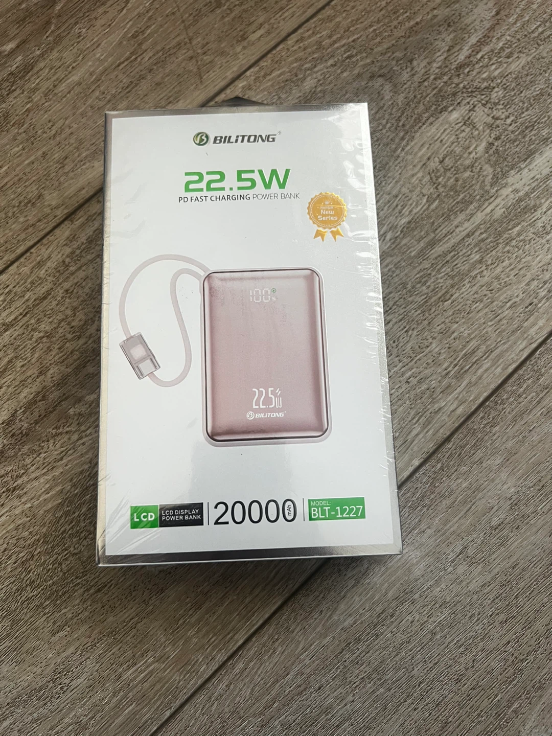 Bilitong 22.5W PD Fast Charging Power Bank 20000mAh LCD Display - photo 2
