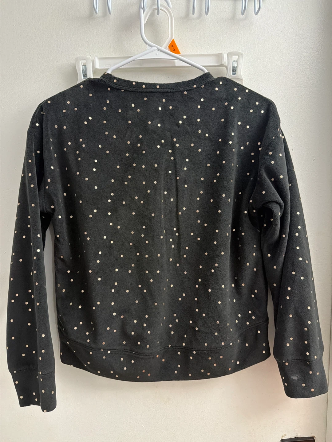 GAP Kids Black Polka Dot Sweatshirt Size 12 - photo 3