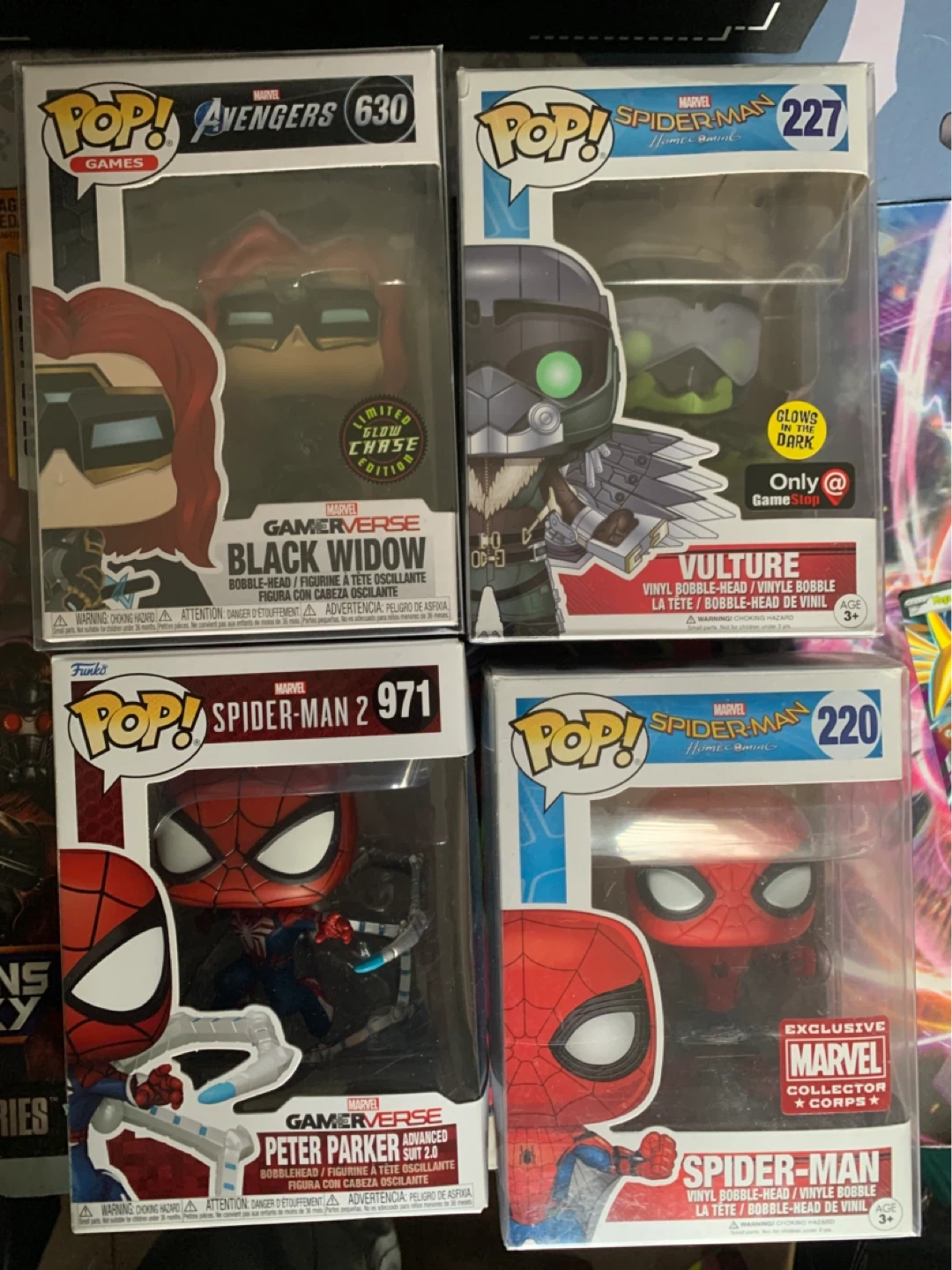Marvel Series Action Figures And Funko©️ POPs