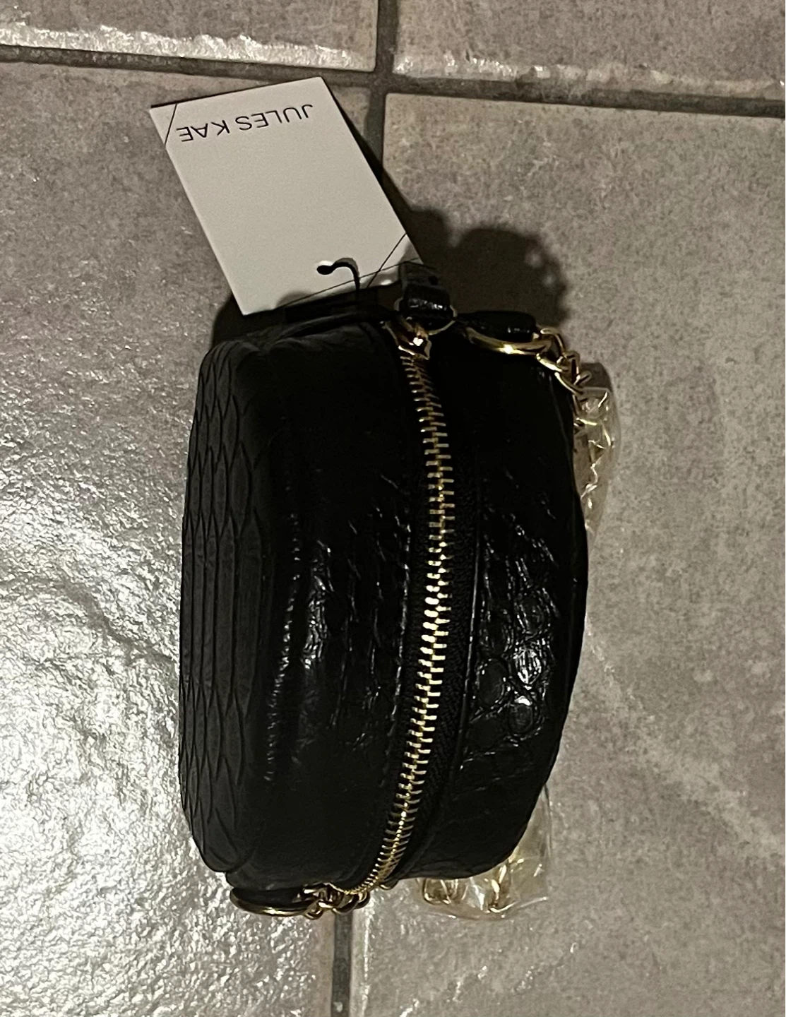 Jules Kae Lily Mini Crossbody - Black Snake - photo 2