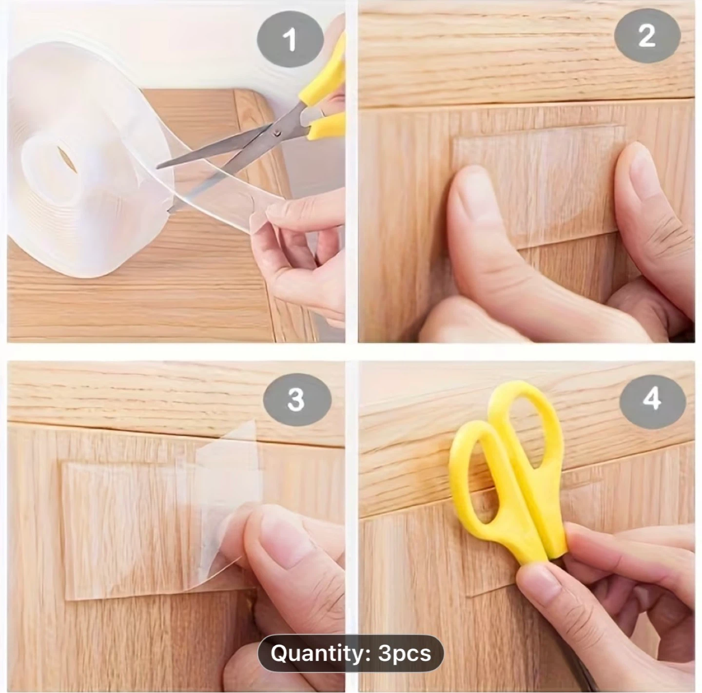 3Pc Nano Double-Sided Tape with Strong Adhesion - photo 5