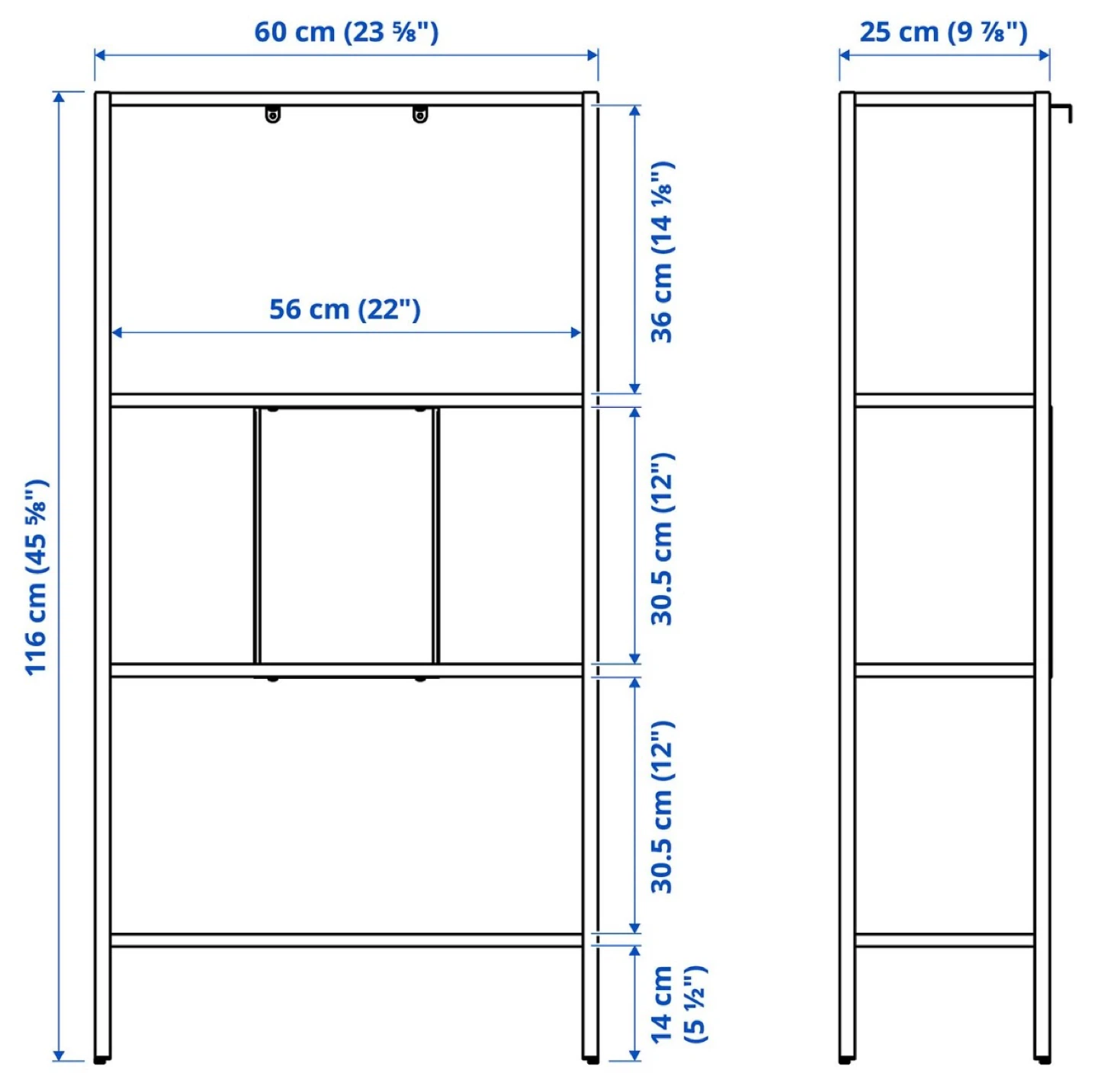 IKEA Metal Shelf - photo 3