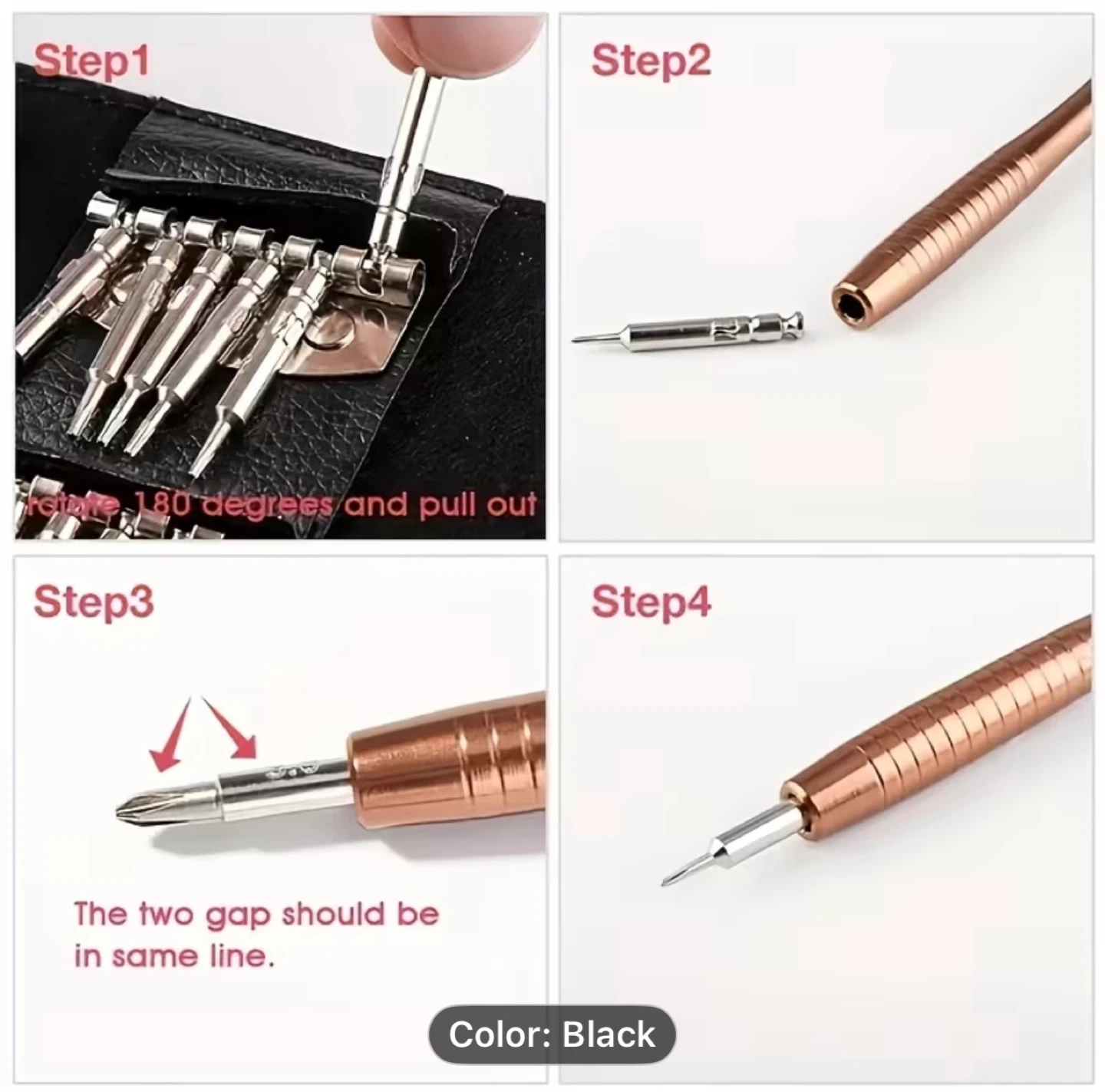 One Set Precision Screwdriver Set, 25in 1 Repair Tool Set - photo 2