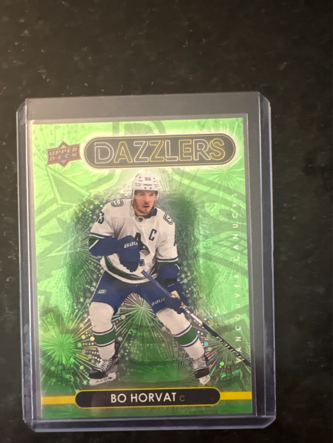 Bo Horvat DAZZLERS Hockey Card
