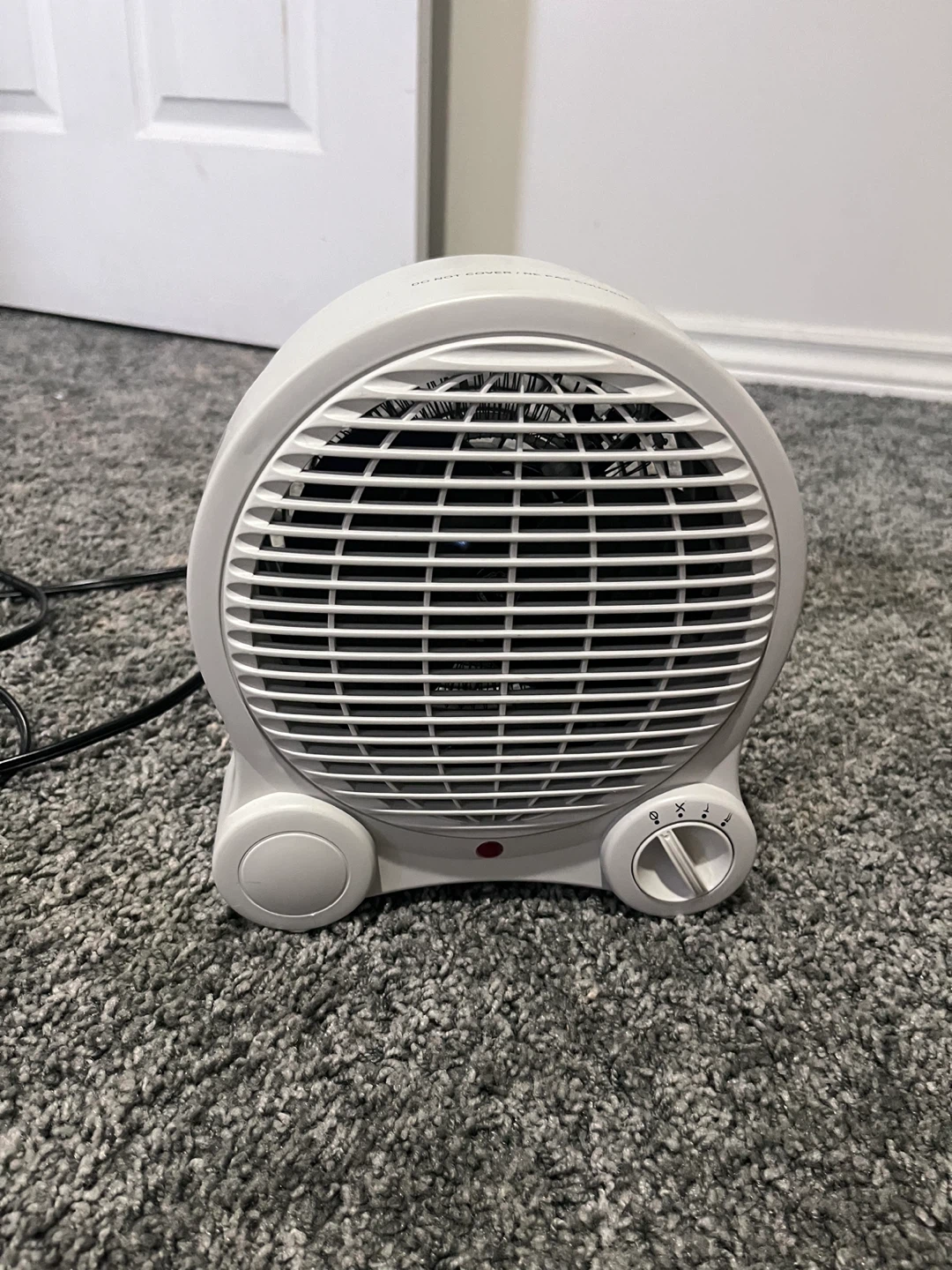 White Portable Electric Heater