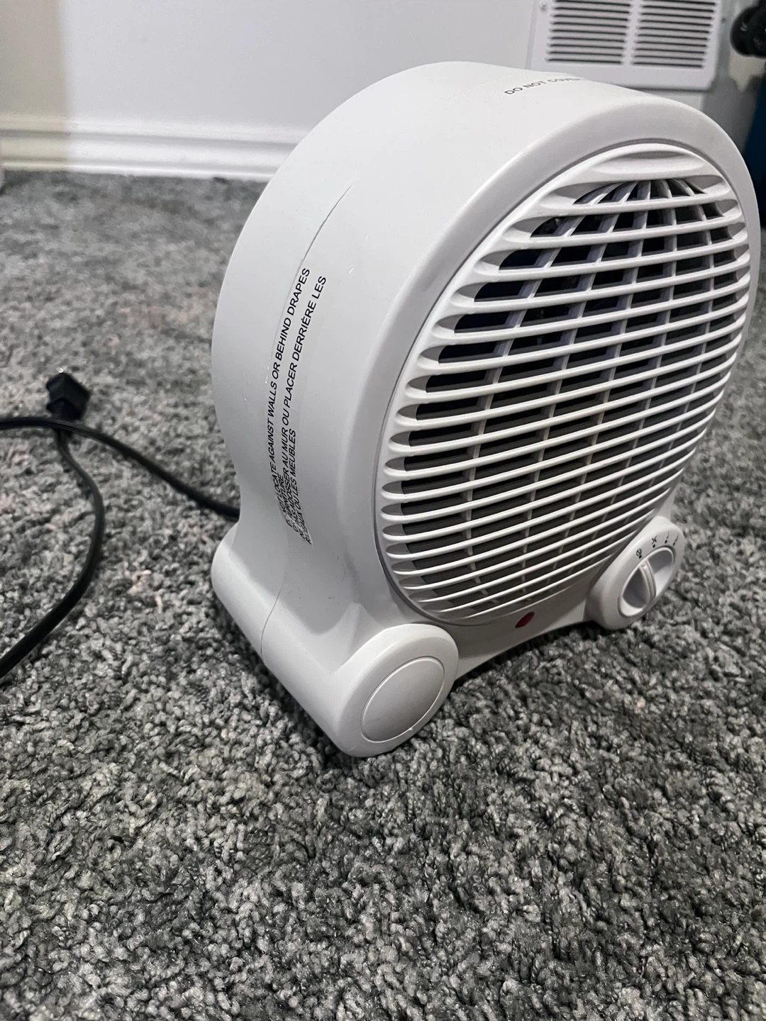 White Portable Electric Heater - photo 2