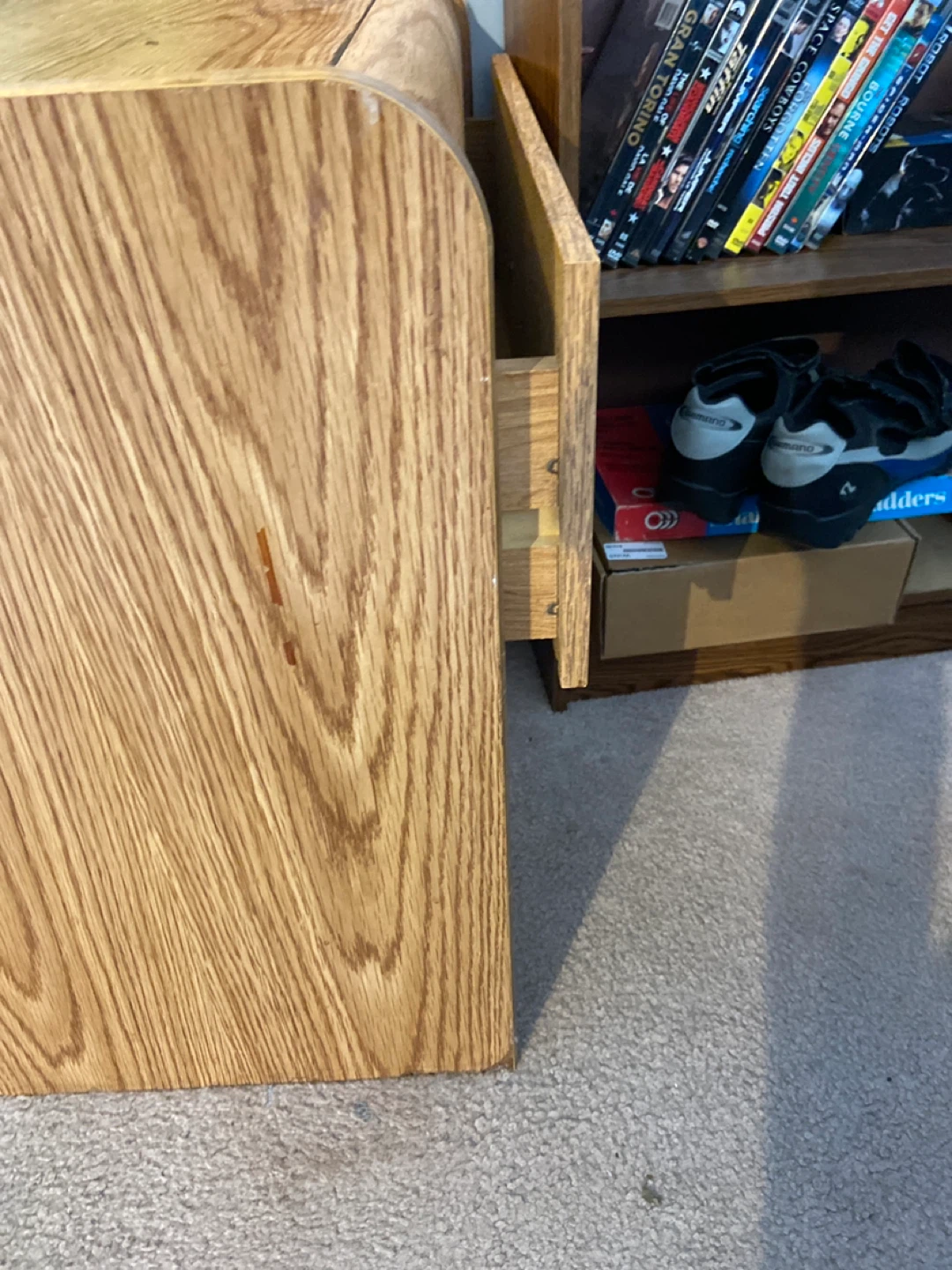 Oak Finish Bookcase and 2 draw unit 5 for all - photo 2