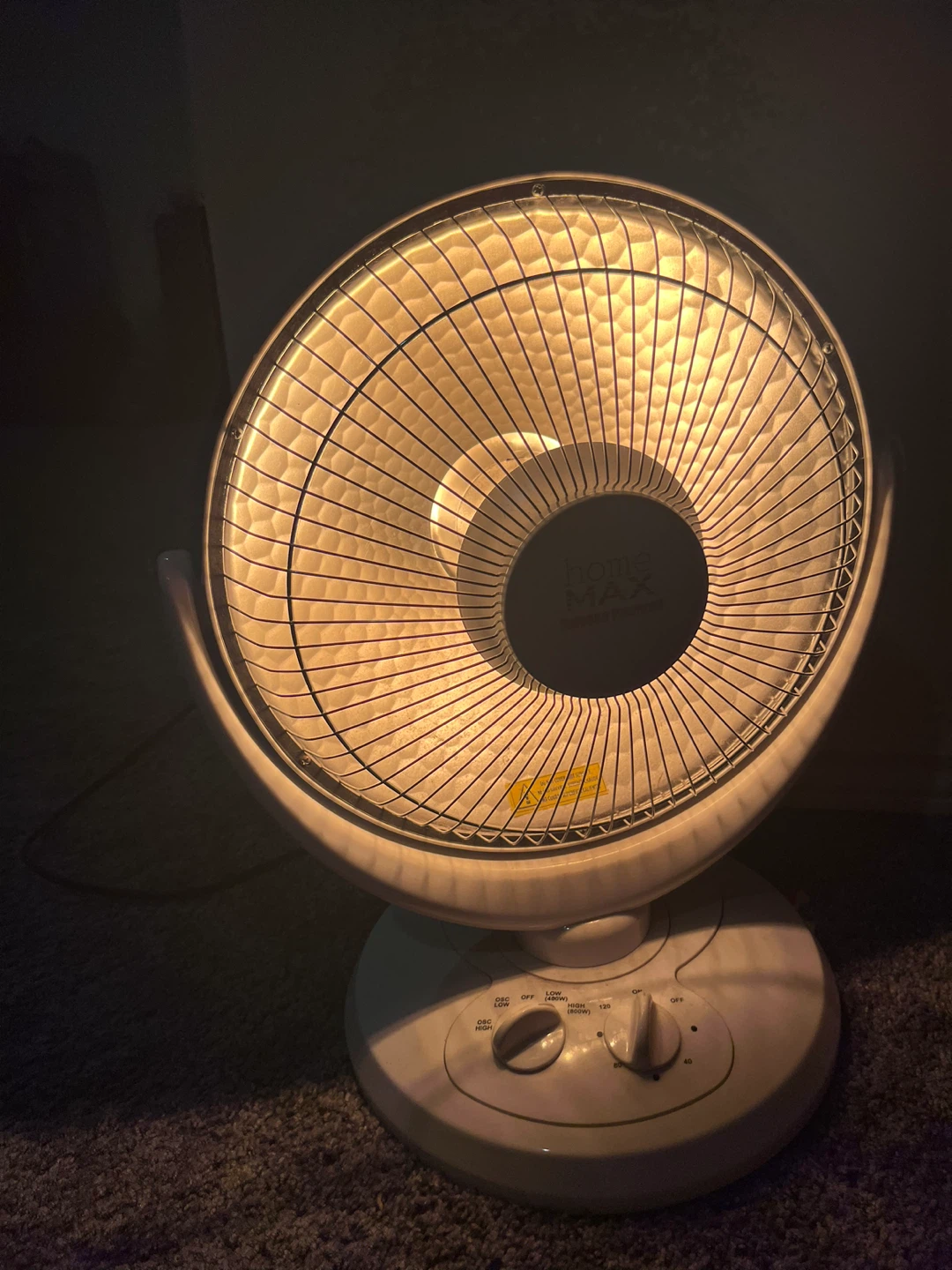 Home Max Halogen Heater Fan - photo 2