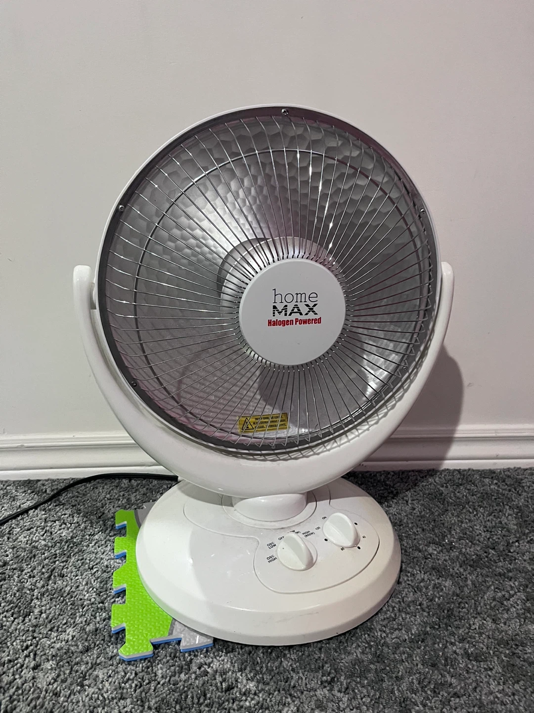 Home Max Halogen Heater Fan