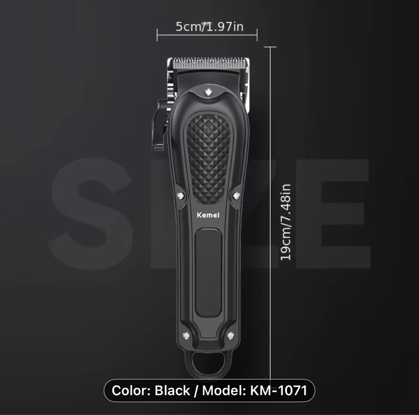 KEMEI KM-1071 Hair Clipper Suitable for Salons Or Home Use - photo 5