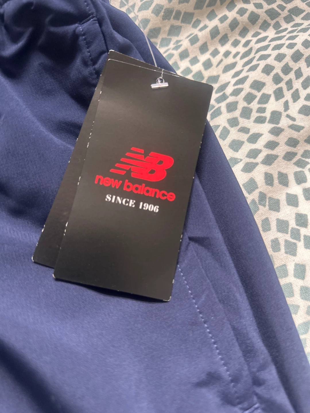 New Balance Navy Athletic Pants - Size M - photo 2