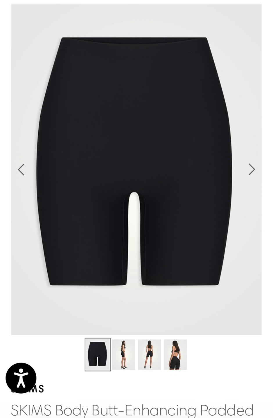 SKIMS Hips Enhancing Padded Shorts