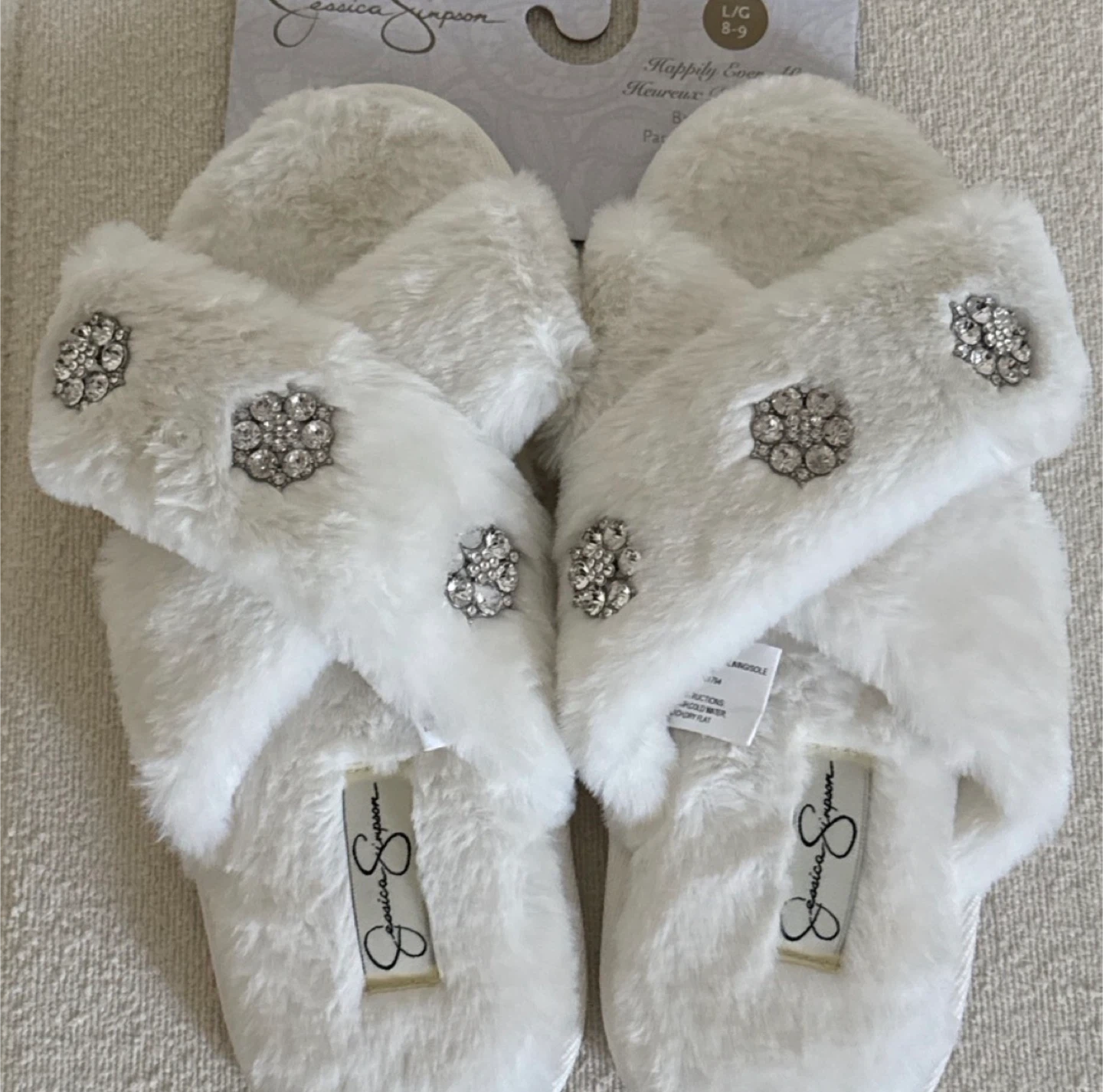 Jessica Simpson Bridal Slippers
