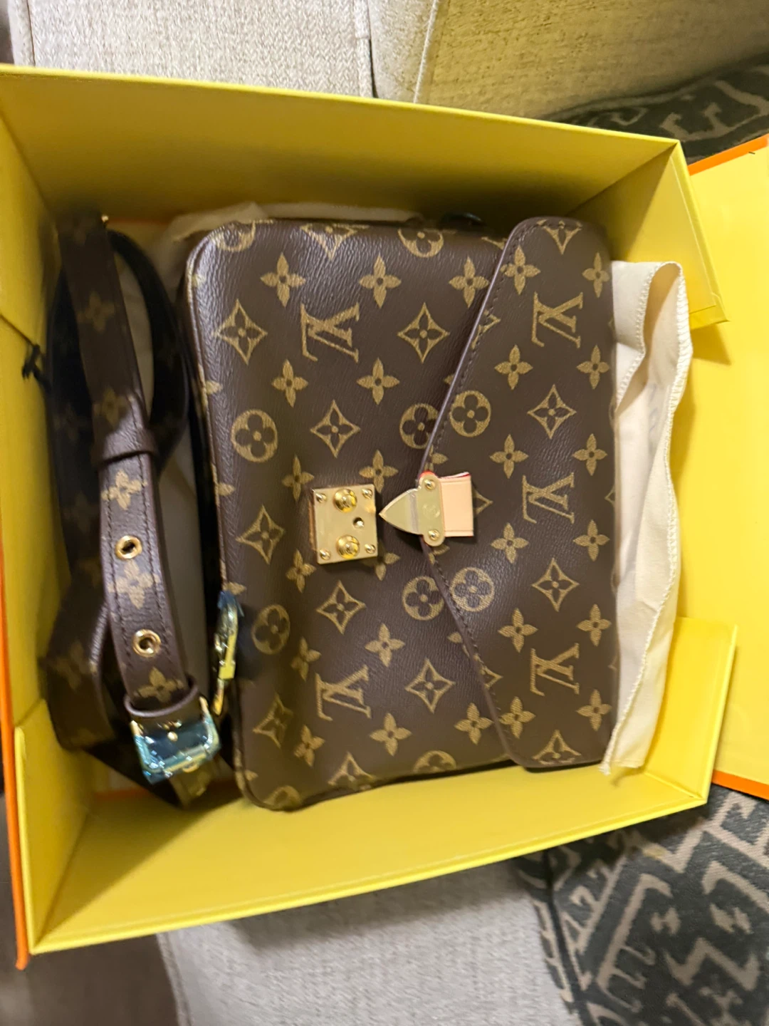 Louis Vuitton Monogram Pochette Metis Bag