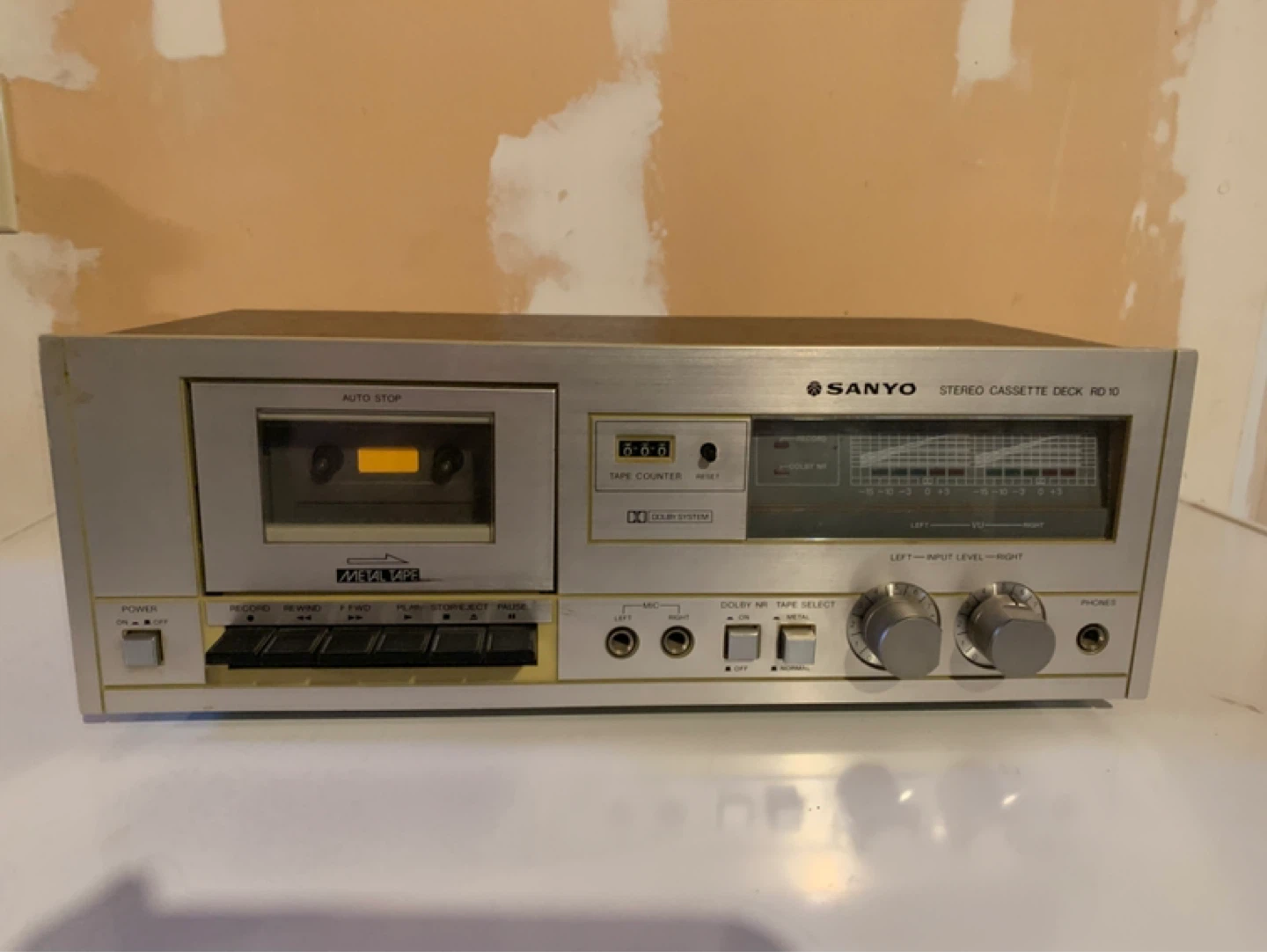 Sanyo RD 10 Stereo Cassette Deck