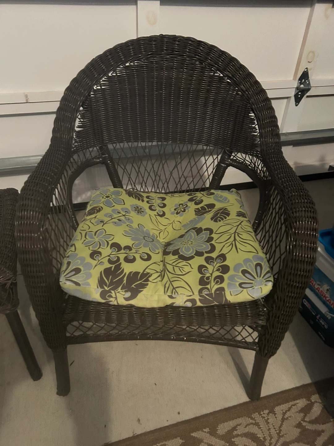 Wicker Patio Chairs and Table Set with Cushions - photo 2