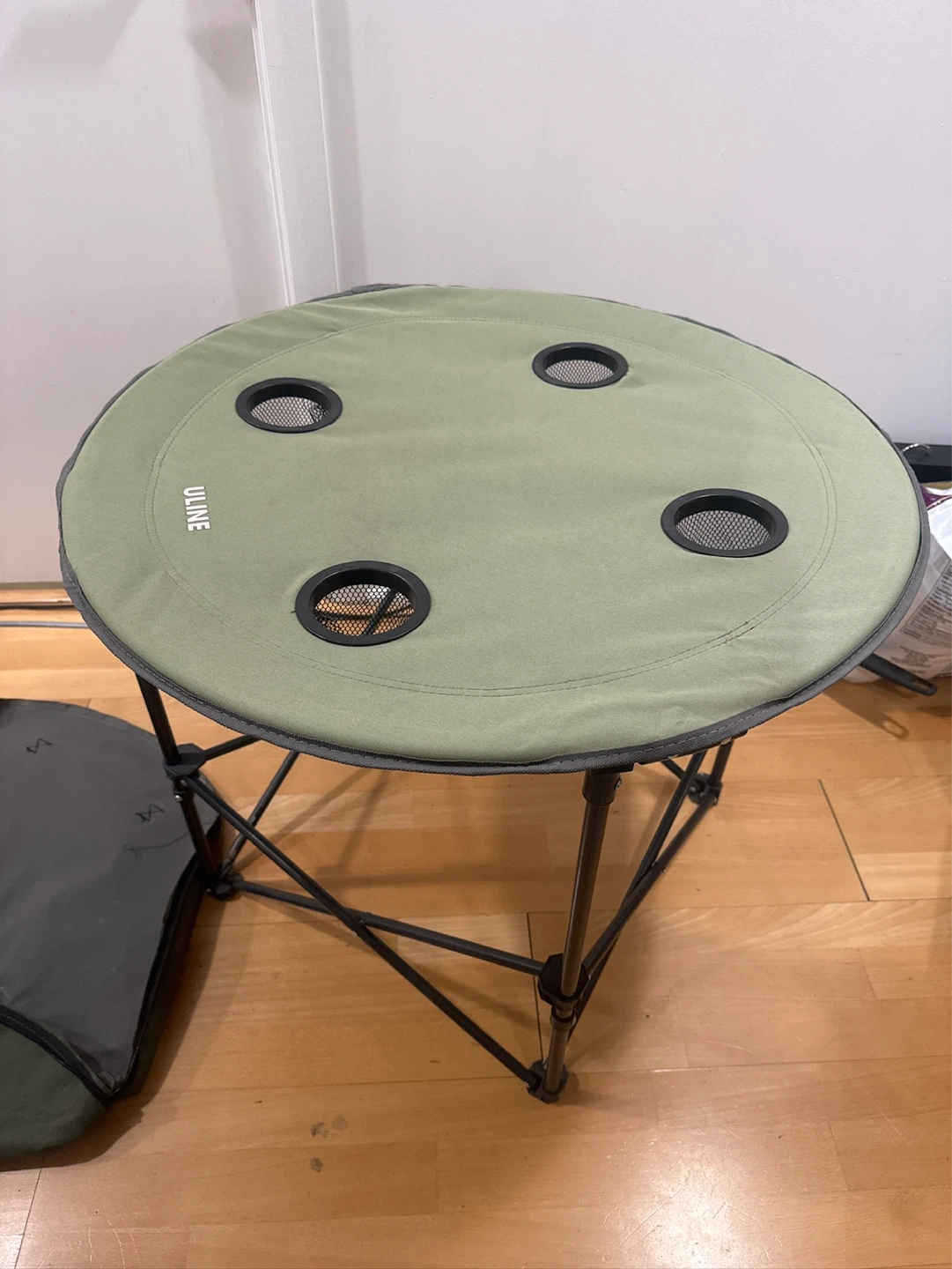 Uline Portable Folding Table with 4 Cup Holders - photo 3