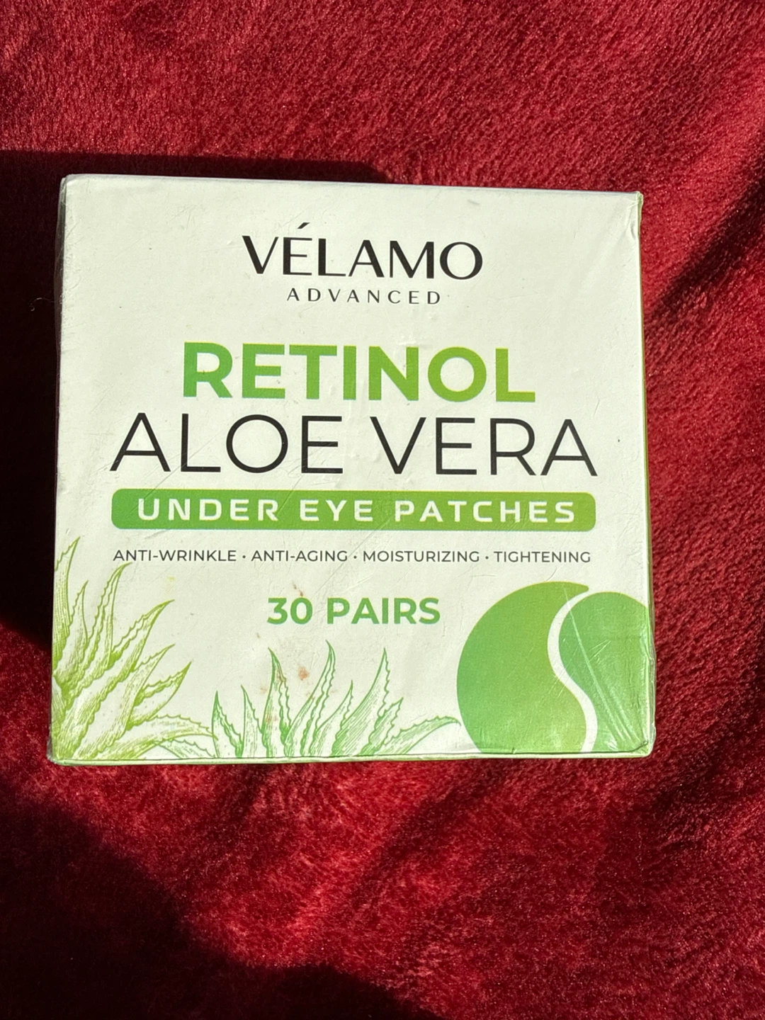 Velamo Advanced Retinol Aloe Vera Under Eye Patches - 30 Pairs