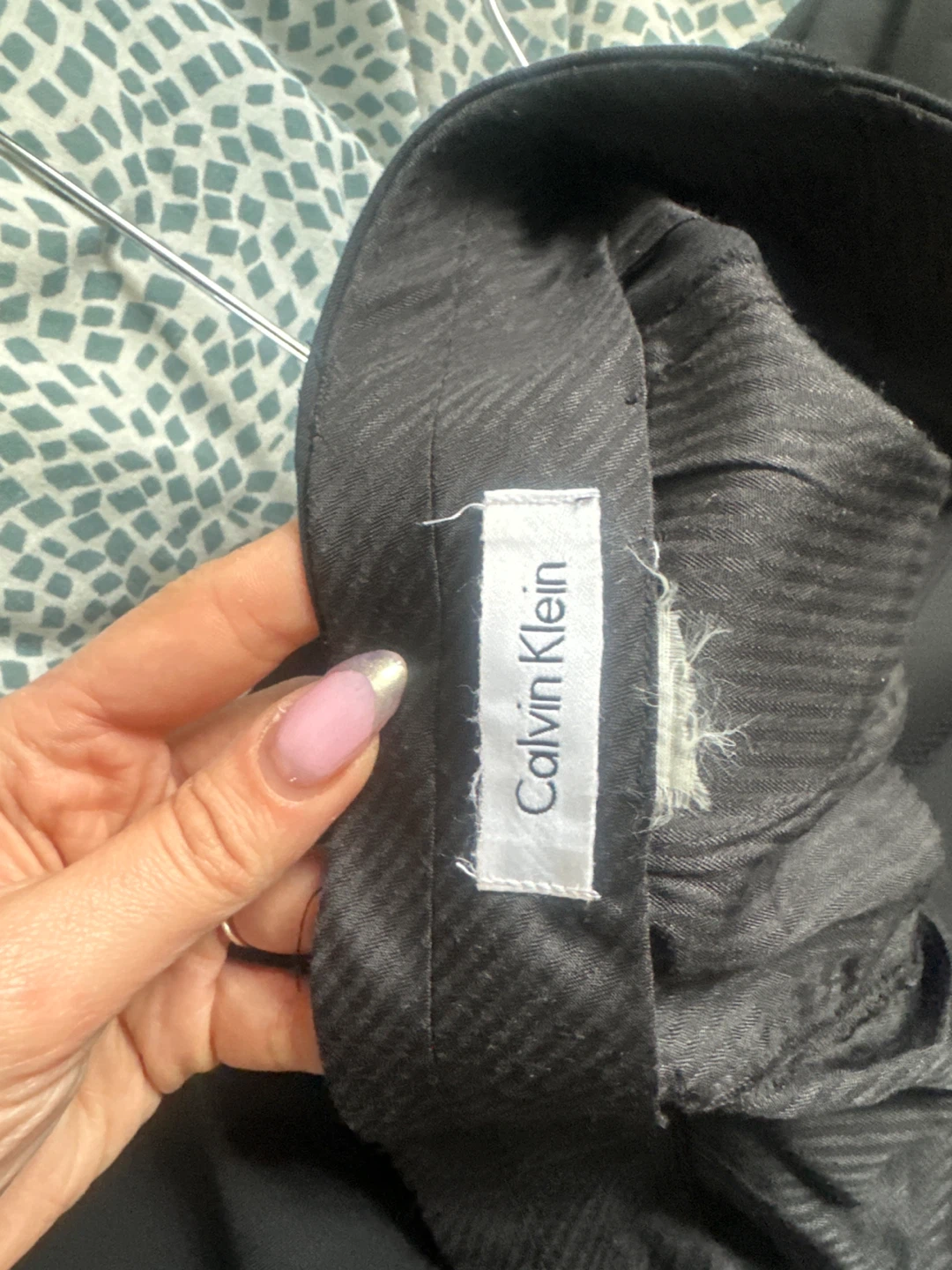 Calvin Klein Men's Black Suit Jacket and Pants Set - photo 3
