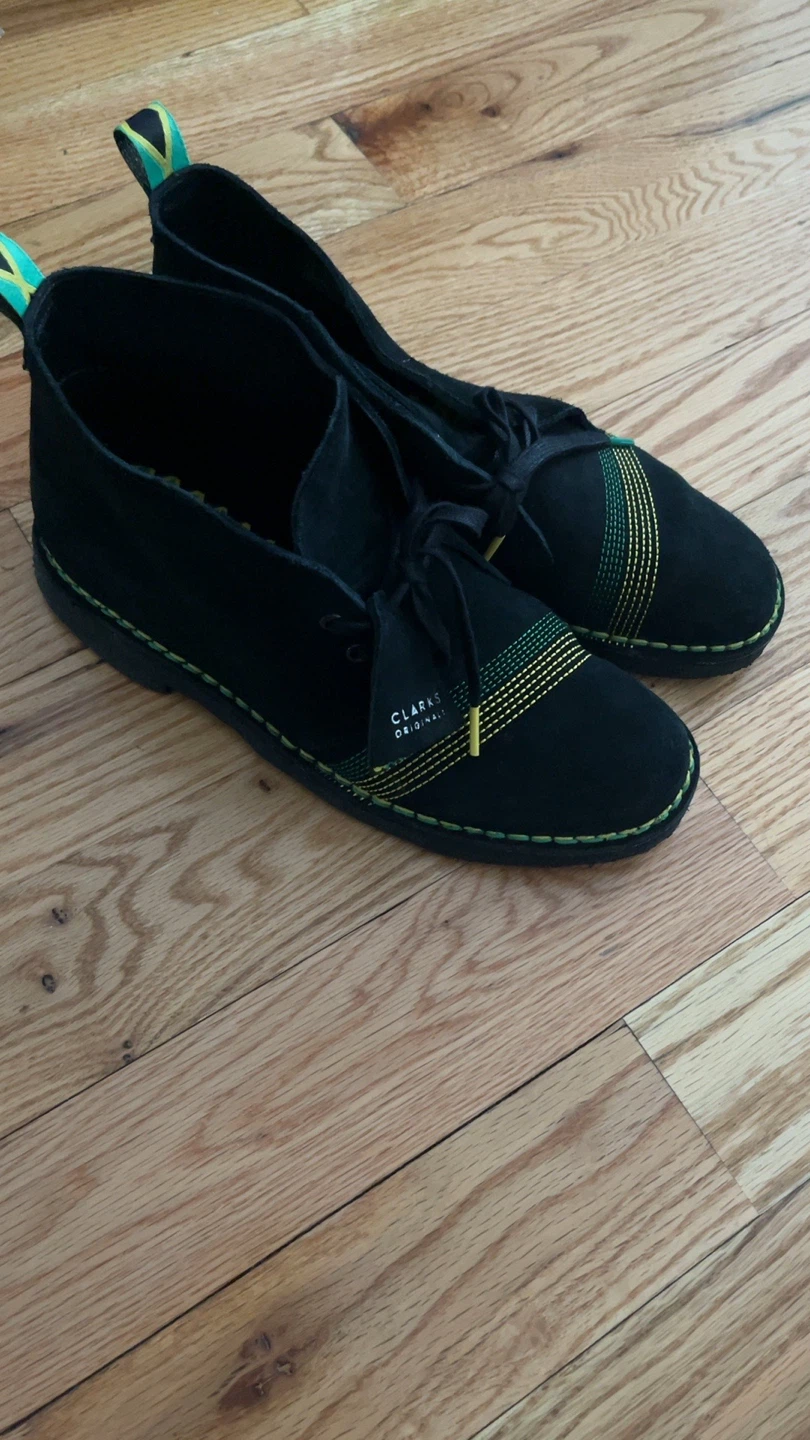 Clarks Originals Suede Desert Boots - Black - photo 2