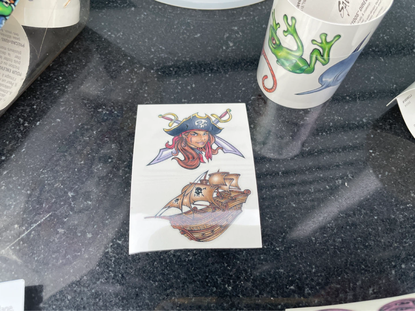Vtg Savvi Temporary Tattoos - 150 Tub glitter tribal - photo 5