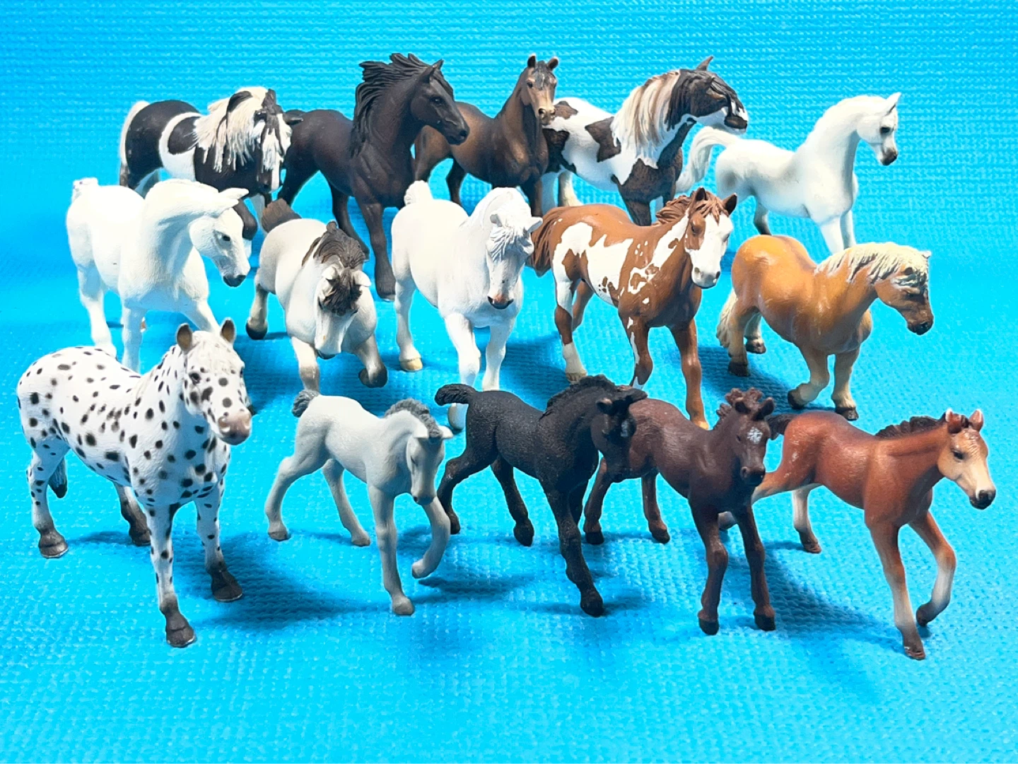 Rare Retired Schleich Horse Collection