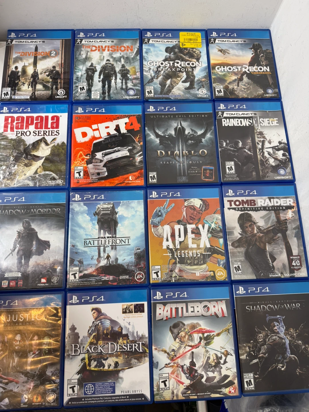 10$ each PlayStation 4 Games - photo 5