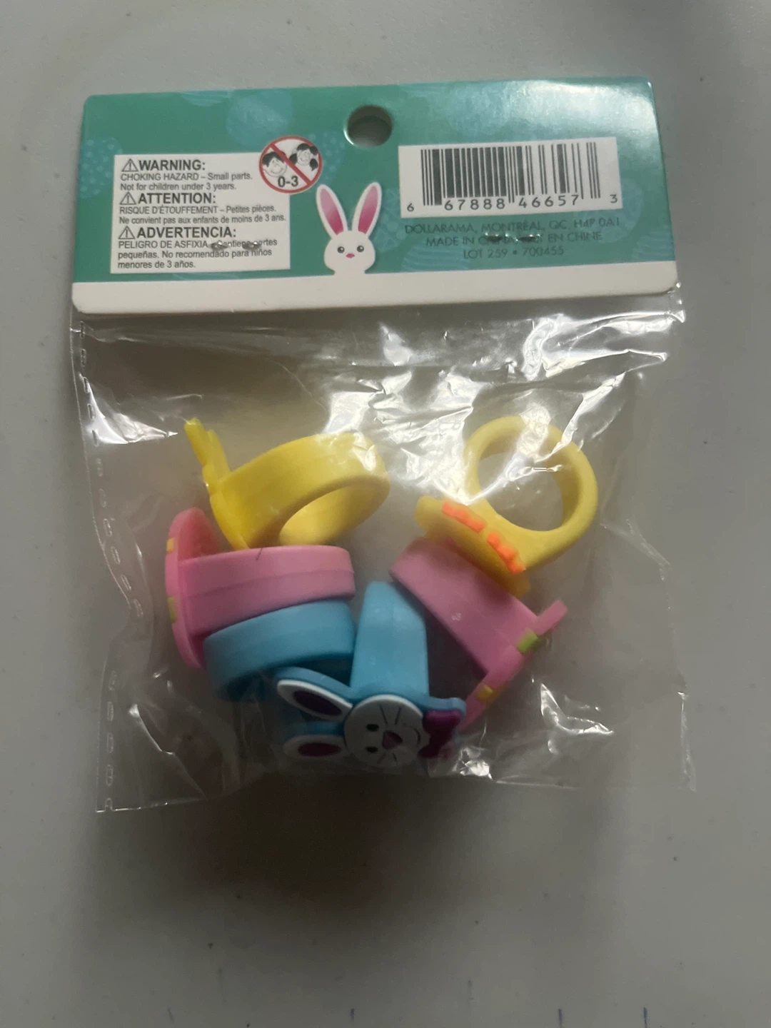 Occasions Party Favours Rubber Rings - 6 Pcs - photo 2