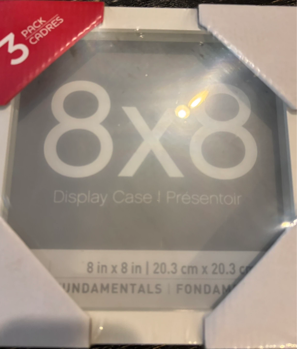 3 Pack 8x8 inch Display Cases - photo 2