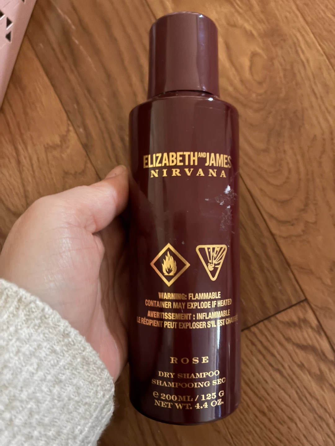 Elizabeth and James Nirvana Rose Dry Shampoo 4.4 oz