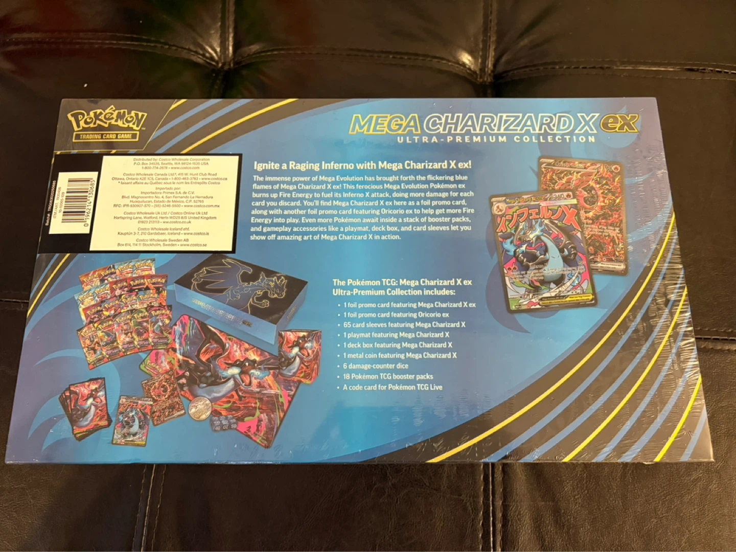 Pokemon Mega Charizard X EX Ultra-Premium Collection Box - photo 2
