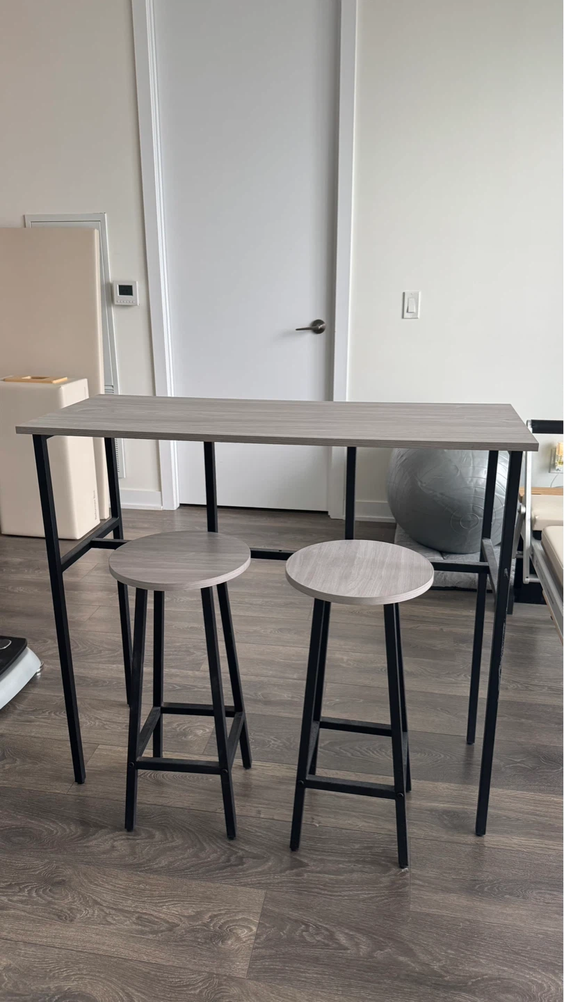 3-Piece Counter Height Table and Stool Set