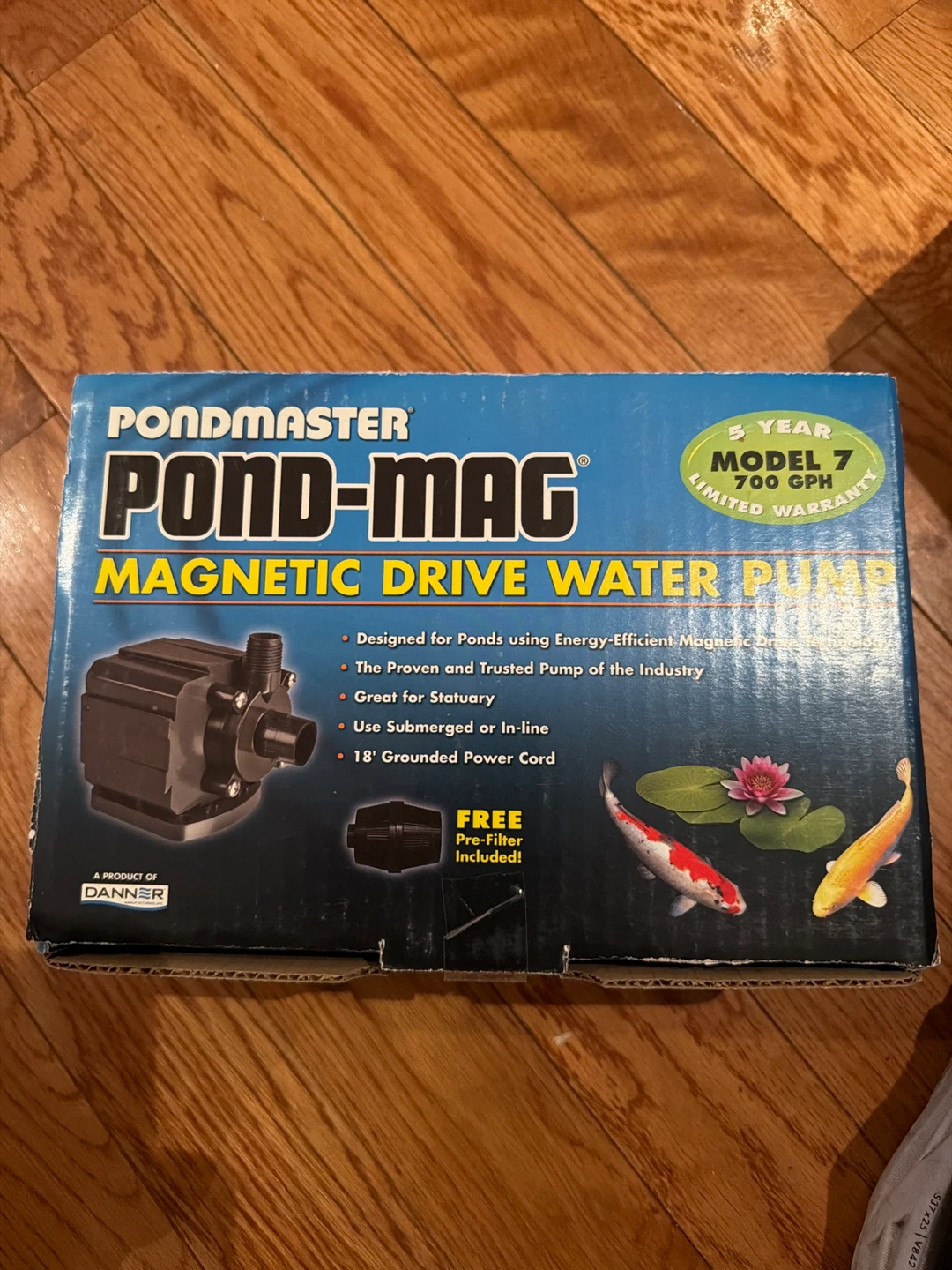 Pondmaster Pond-Mag Magnetic Drive Water Pump Model 7