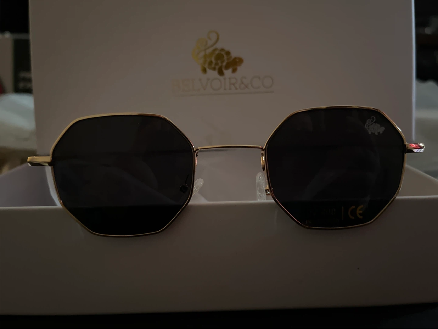 BELVOIR & CO Octagonal Sunglasses