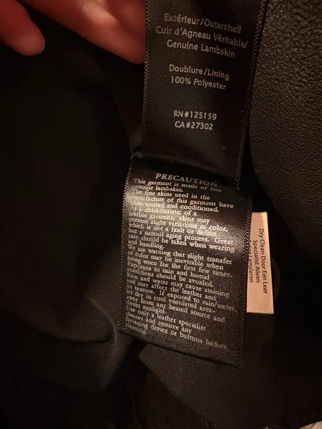 Mackage X Aritzia Genuine Leather Jacket - photo 4