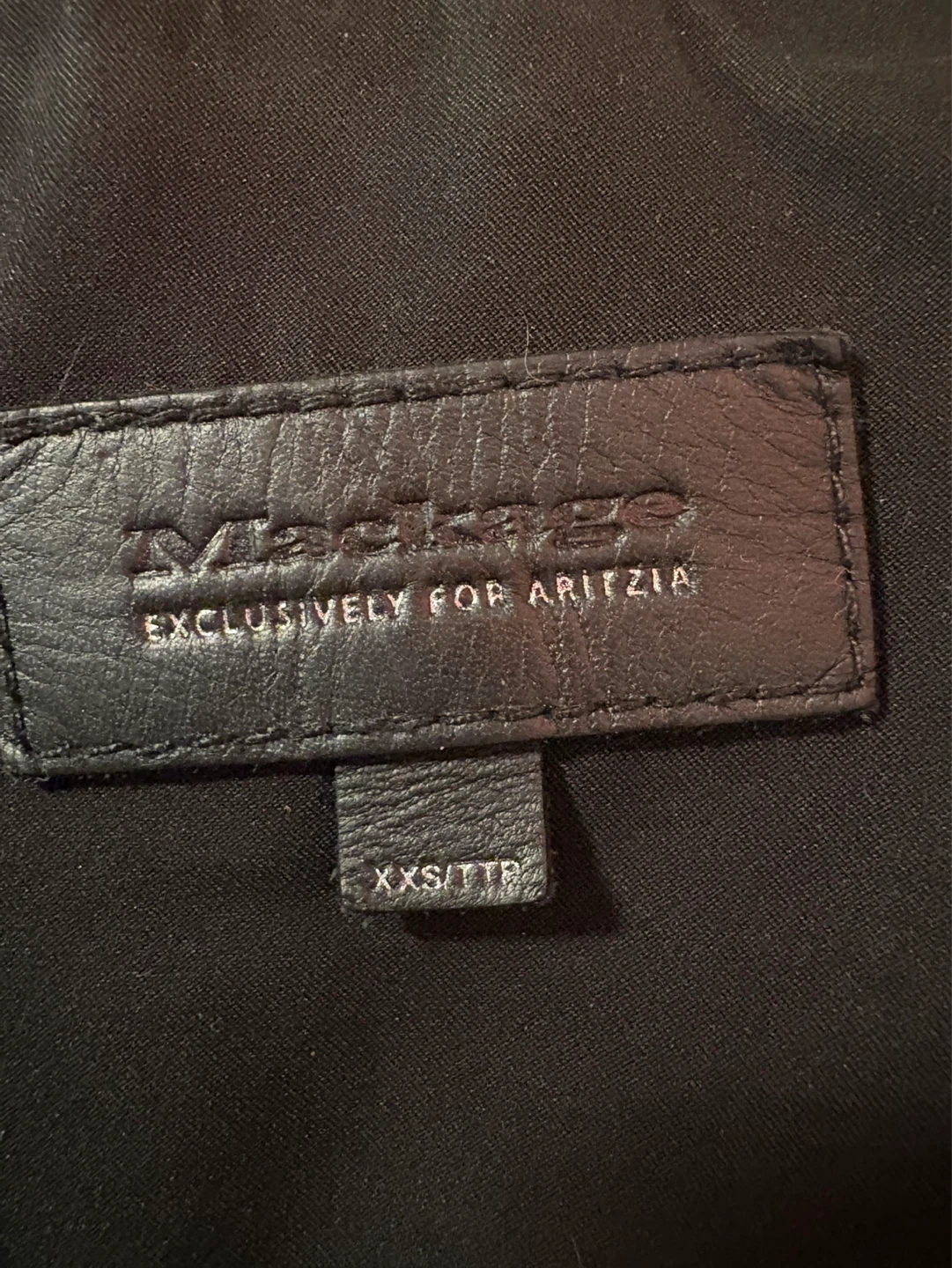 Mackage X Aritzia Genuine Leather Jacket - photo 3