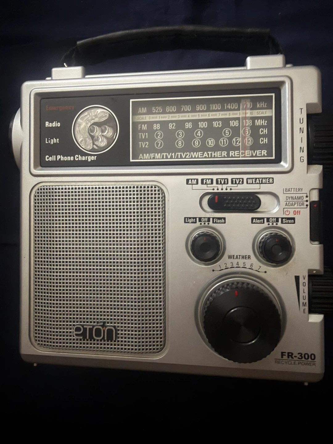 Eton FR-300 AM/FM/TV/Weather Radio