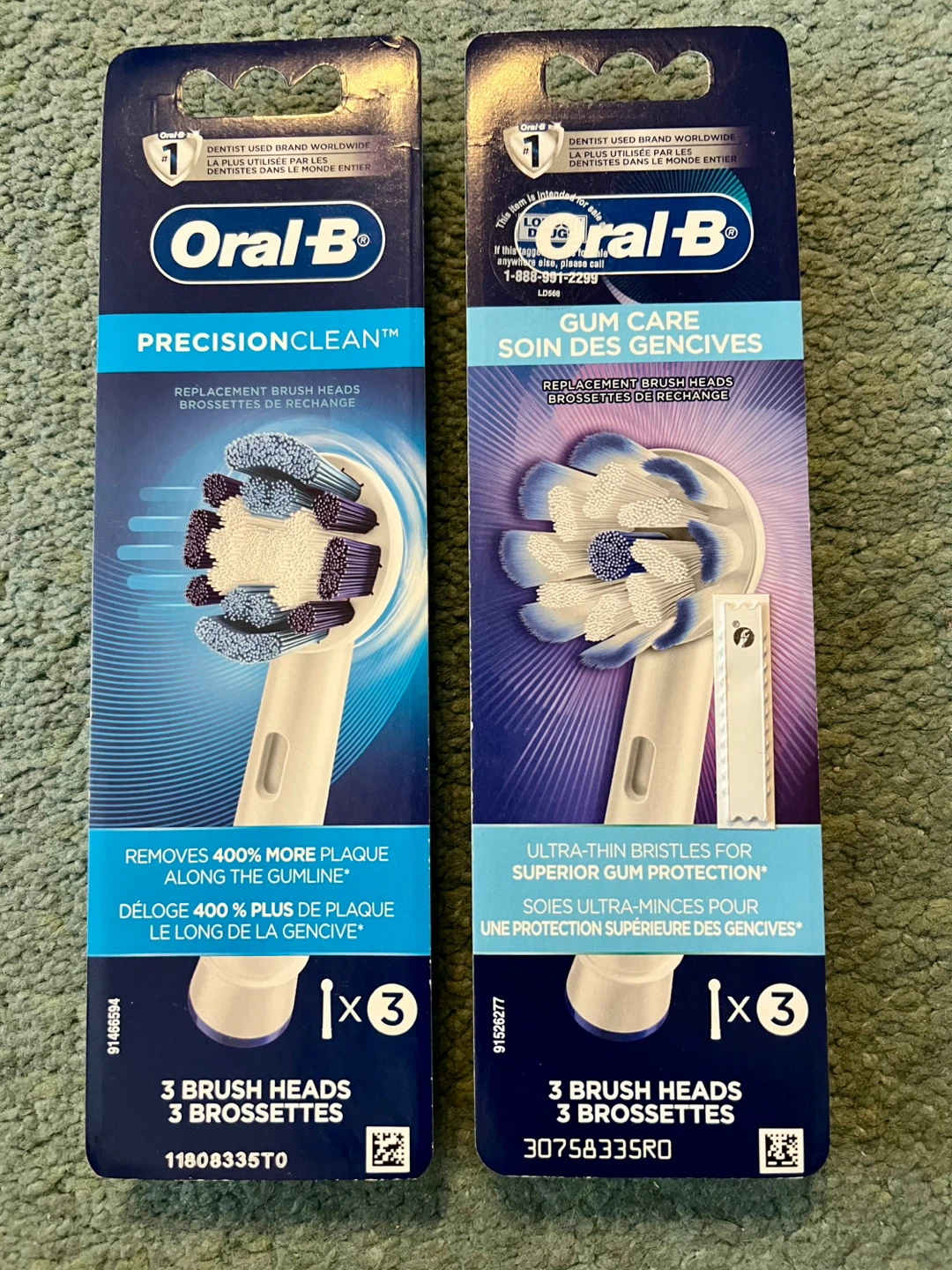 Oral-B PrecisionClean & Gum Care Brush Heads