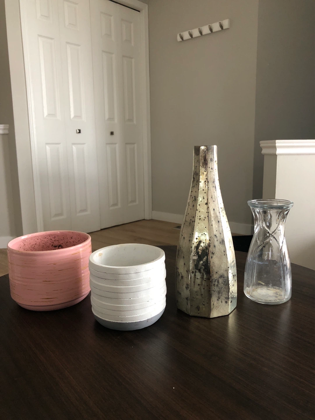 Set of 4 Decorative Vases and Pots