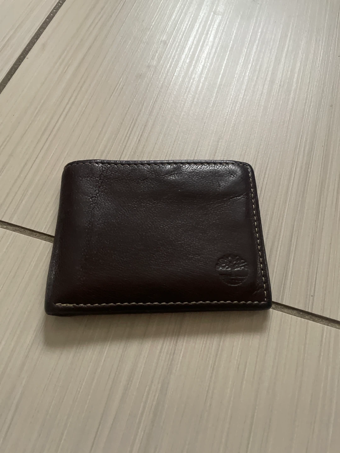 Timberland Brown Leather Bifold Wallet