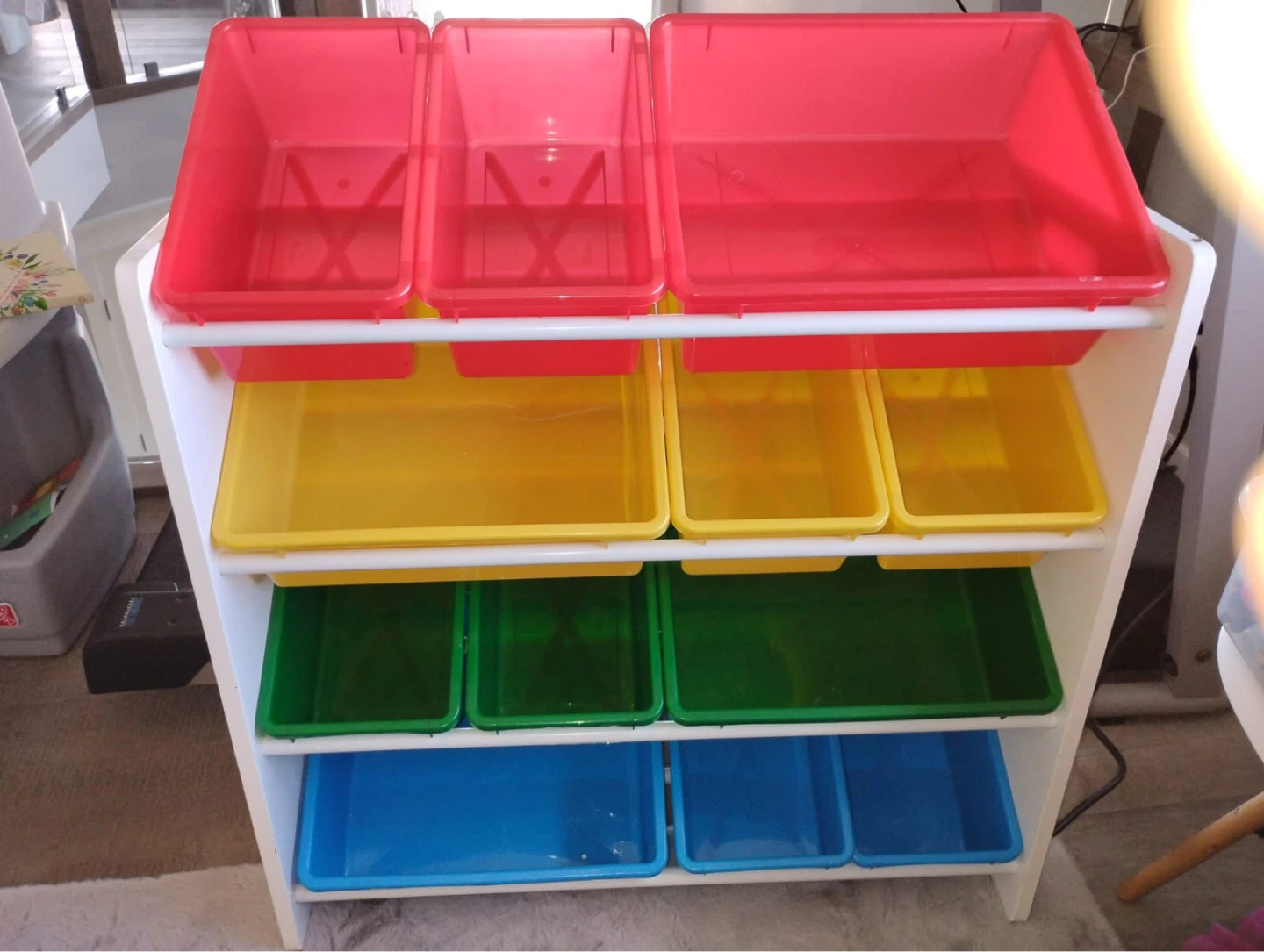 Kid's Toy Storage Organizer with 12 Bins