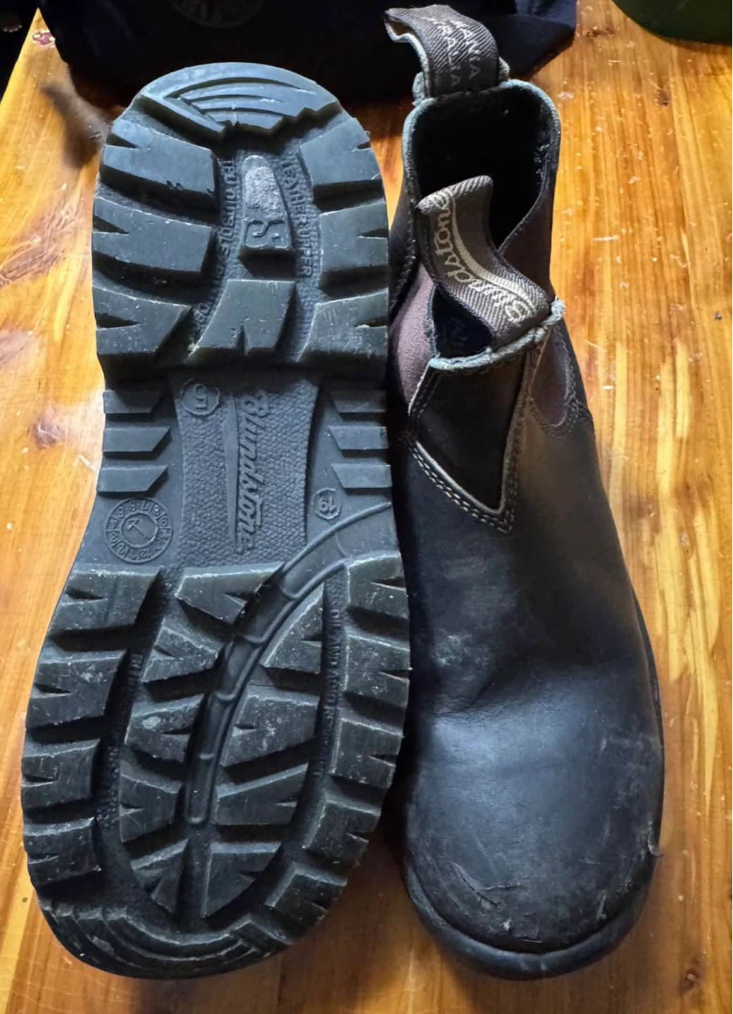 Blundstone brown safety boots - photo 2