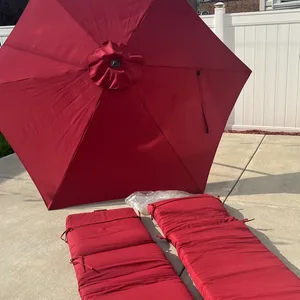 buy used patio umbrella Rectangle Cantilever 9 x 12 / 10 x 13 ft The base comes with two sandbags to further stabilize the umbrella Buy and sell used "patio
