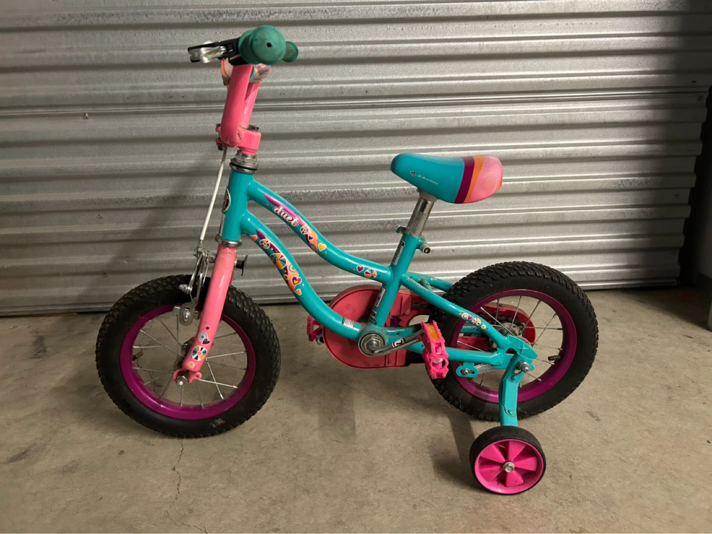 Kids Teal & Pink Bicycle schwinn