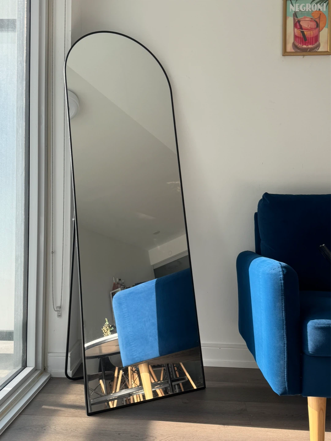 Arched Full Length Mirror (64L x 21W inches)