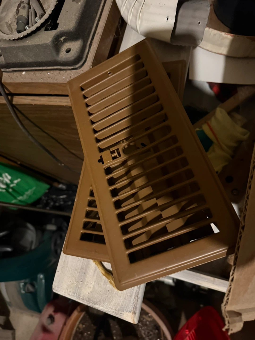Brown Metal Vent