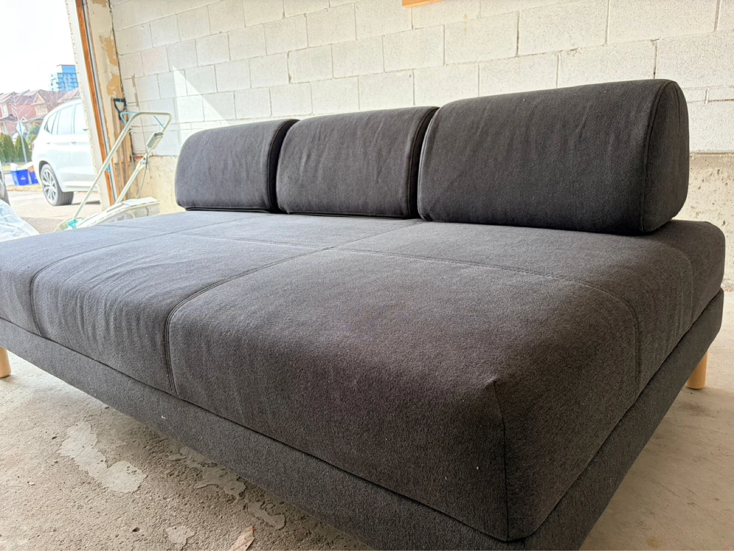 Dark Grey Sofa Bed - photo 4